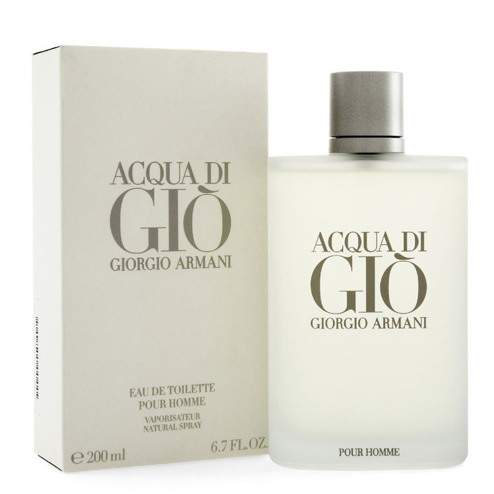 perfume acqua di gio hombre edt 200 ml
