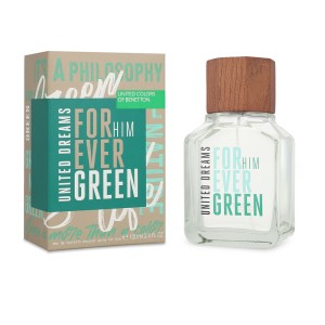 Benetton Forever Green Man 100 Ml Edt Sin Celofan Caballero