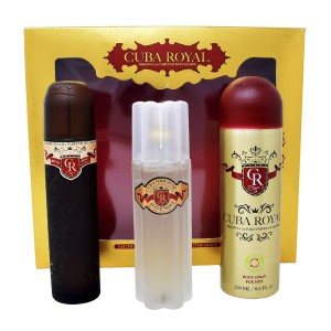 Cuba Set Royal 3pzs 100ml Edt / Desodorante 200ml / After Shave 100ml Caballero