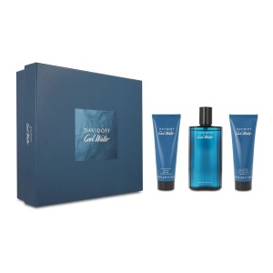 Davidoff Set Cool Water 3pzs 125ml Edt / Shower Gel 75ml/ After Shave 75ml Caballero