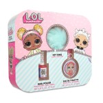 Lol Set Lol Surprise 3pzs 30ml Edt Spray/ Esmalte De Uñas 10ml/Llavero Niña