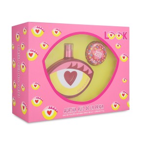 Agatha Ruiz De La Prada Set Look 2pzs 80ml Edt Spray/ Lip Balm Dama