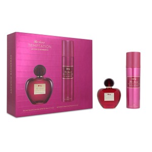 Antonio Banderas Set Her Secret Temptation 2pzs 80ml Edt Spray/ Desodorante 150ml Spray Dama