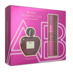 Antonio Banderas Set Her Secret Temptation 2pzs 80ml Edt Spray/ Desodorante 150ml Spray Dama