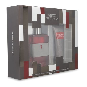 Antonio Banderas Set The Secret Temptation Men 2pzs 100ml Edt Spray/ After Shave 75ml Caballero