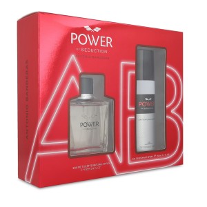 Antonio Banderas Set Power Of Seduction 2pzs 100ml Edt Spray/ Desodorante 150ml Spray Caballero