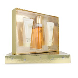 Elizabeth Taylor Set White Diamonds 3pzs 100ml Edt Spray/ Body Lotion 100ml/ Body Wash 100ml Dama