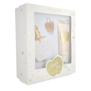 Jeanne Arthes Set White Pearl 3pzs 100ml Edp Spray/ 7ml Edp/ Body Lotion 100ml Dama